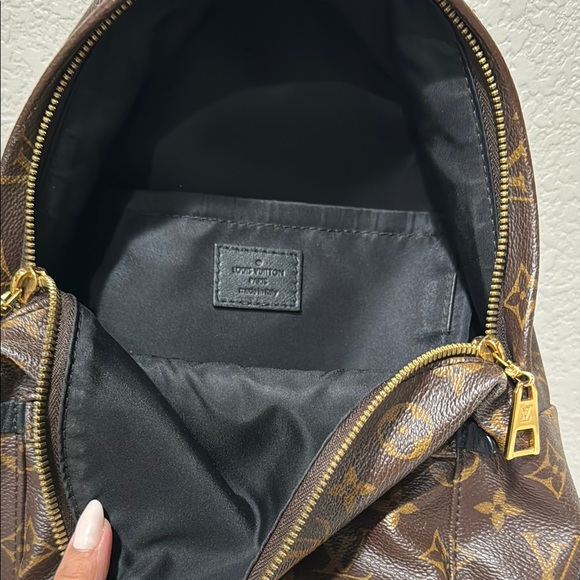 Louis Vuitton Palm Springs Monogram Brown Backpack - Damaged - Picture 3 of 15